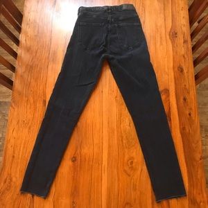 jeggings high waist &denim h&m